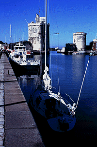 Twin towers from inner harbour